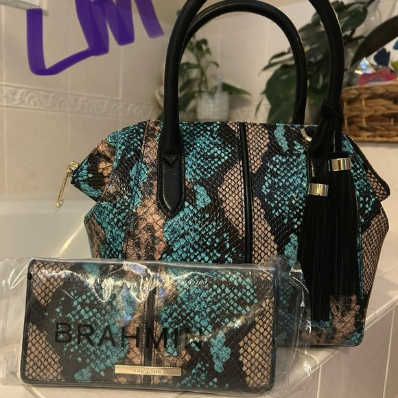 Brahmin Handbags - Brahmin Bird of Paradise mini camile and Ady set